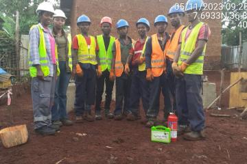 Dedicated Team on Green filed Site